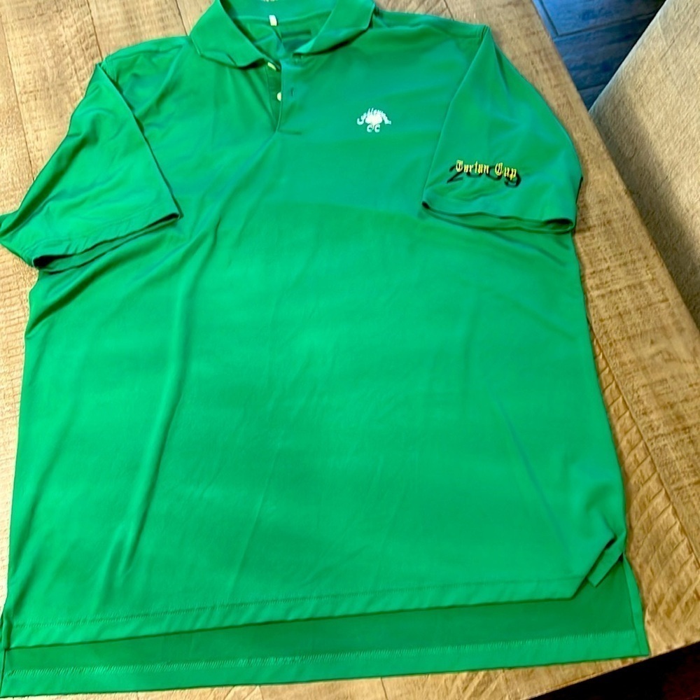 3/$25 Adidas tartan classic 2009 Candlewood country club climaLite polo shirt